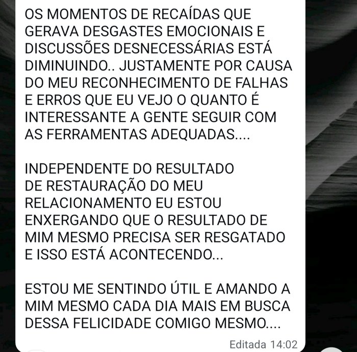 Depoimento real de paciente da May